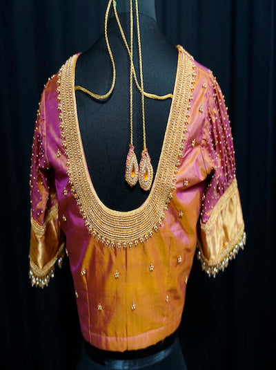 Aari Embroidered Bridal Blouse- Customised order- Pre-orders Taken- AI image attached for reference