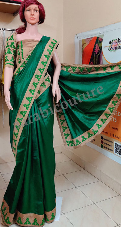Kutch Work Saree FOR DISPLAY PURPOSE; CAN BE DONE UPON REQUEST